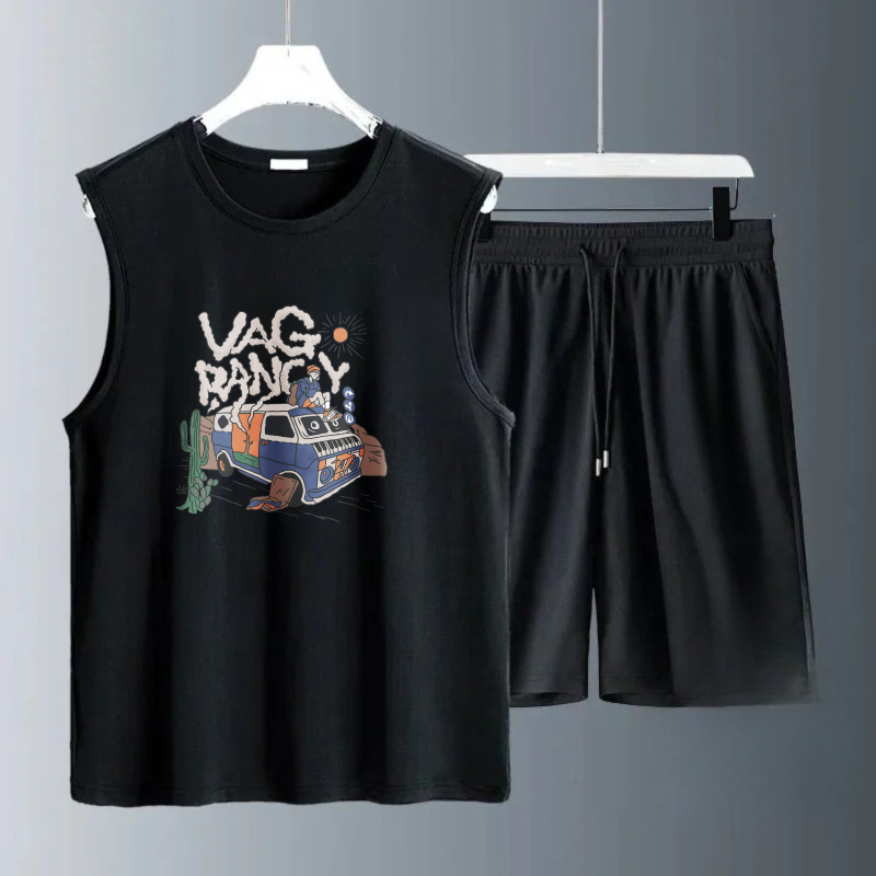 Summer Knit Clothing - Мужские комплекты майок 2026 года, летние,
