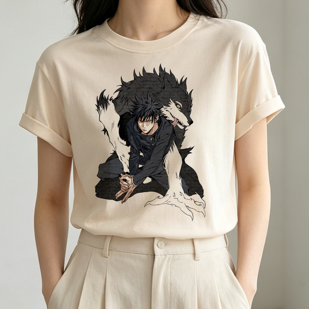 Summer Grunge Clothing - Футболка «Джудзюцу Кайсен», шоу-джо, корейская мода,