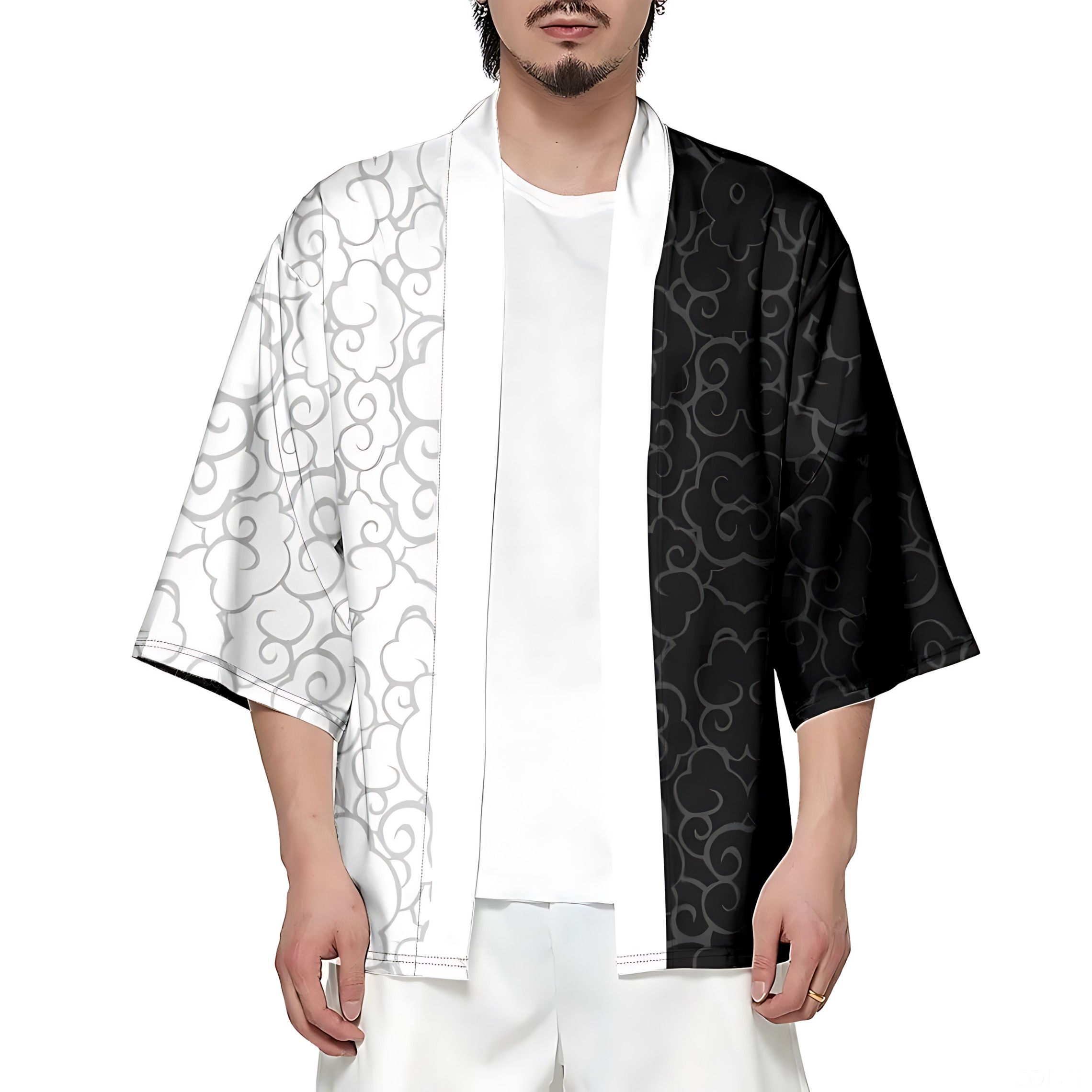 Summer Clothing Patterns - Летнее мужское кимоно 2026 с 3D-принтом,