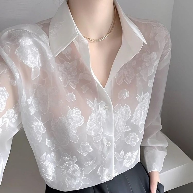 Summer Clothing For Teens - Блузка-рубашка женская летняя с защитой от