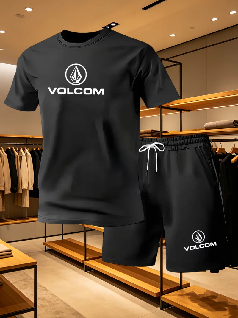 Summer Quotes - VOLCOM 2026 Новый мужской повседневный комплект,