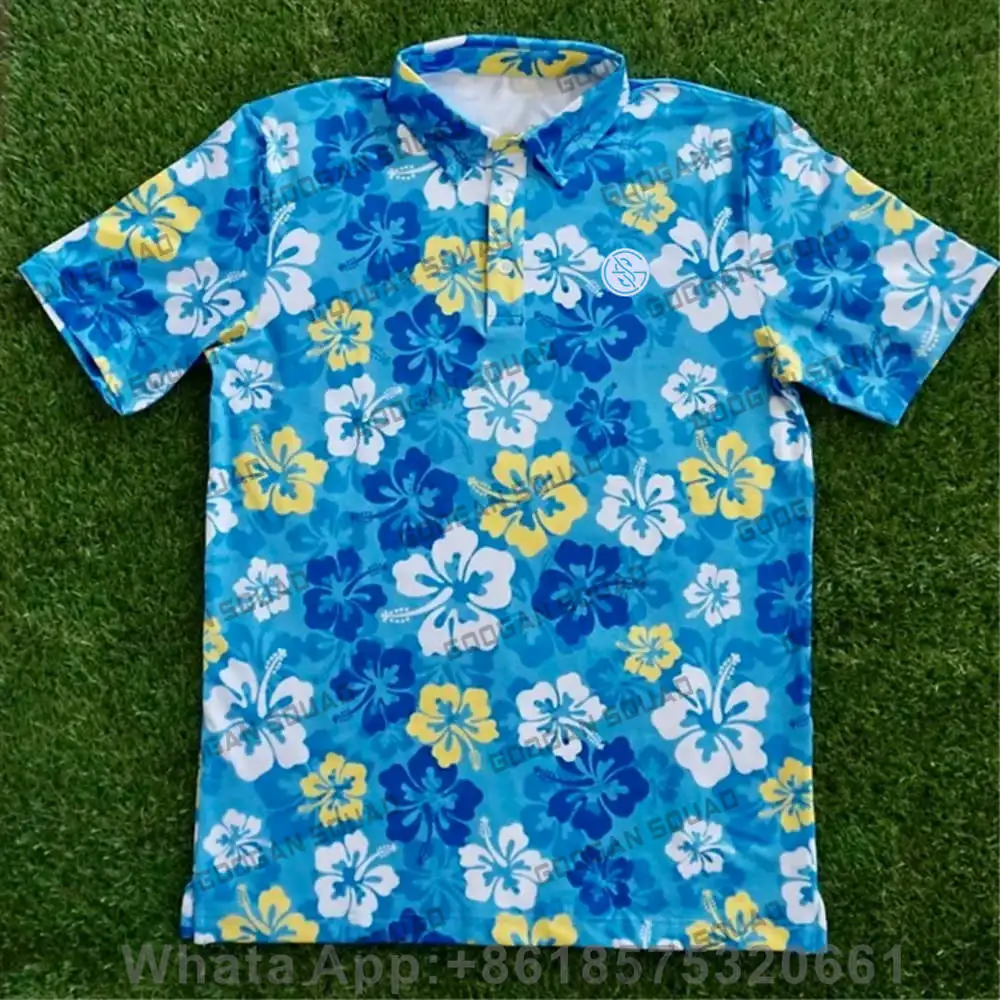 Summer Golf Clothing - Летние повседневные футболки, мужские рубашки-поло с
