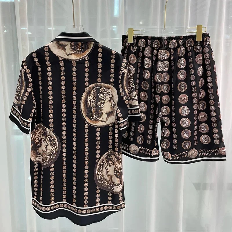 Summer Clothing Haul - Мужской комплект одежды Royal Luxury: винтажная