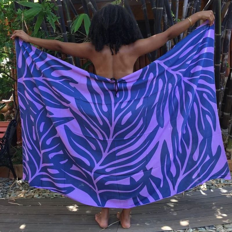 Sarong Pareo Wrap - Пляжный саронг, накидка на запах, бикини,