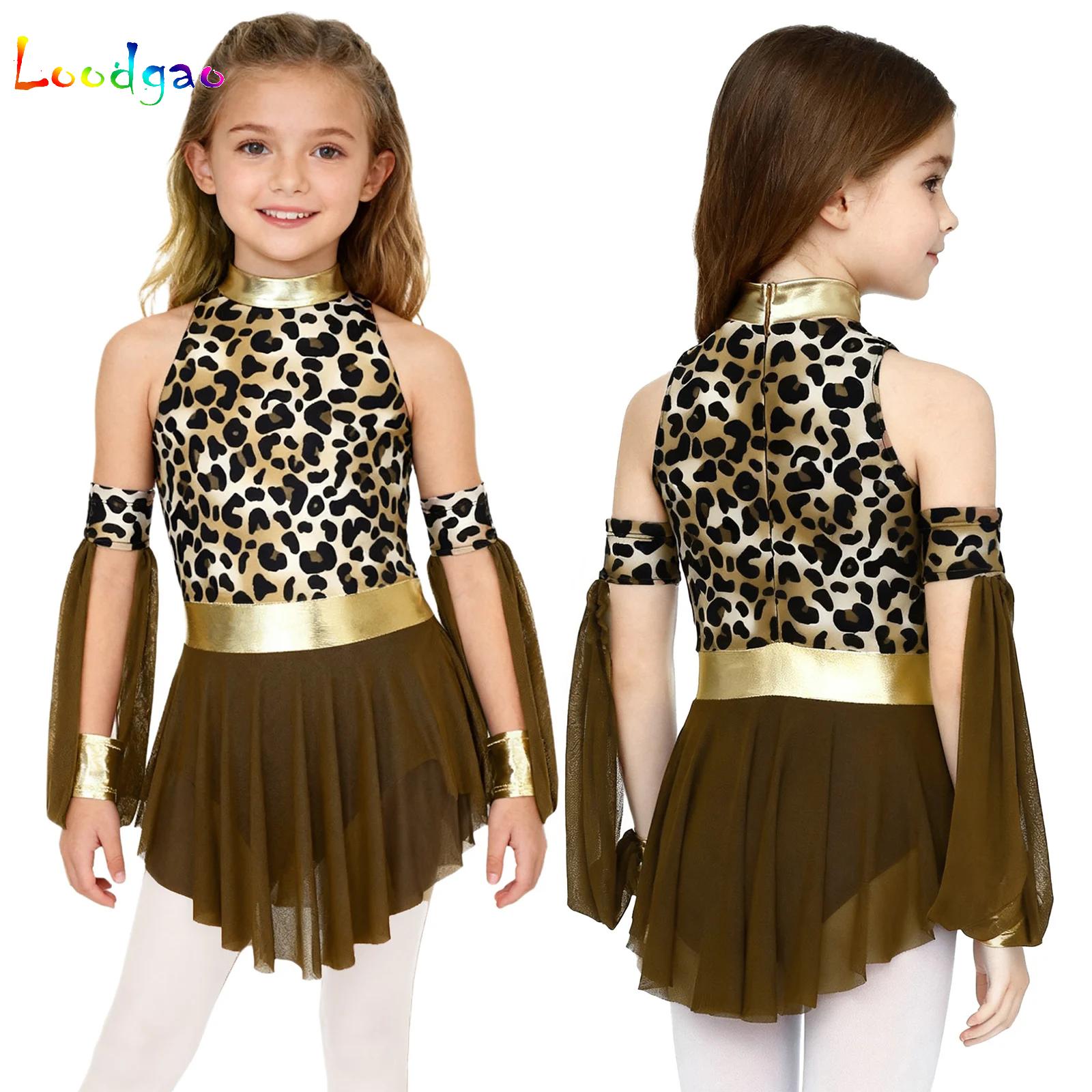Детский леопардовый дикий пеще – обзор и цена Summer Clothing For Kids Girls