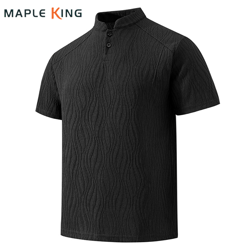 Мужская рубашка-хенли с тексту – обзор и цена Summer Golf Clothing