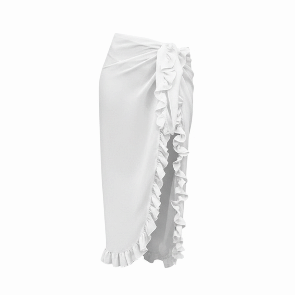 Пляжное платье-парео с оборкам – обзор и цена Sarong Pareo Wrap