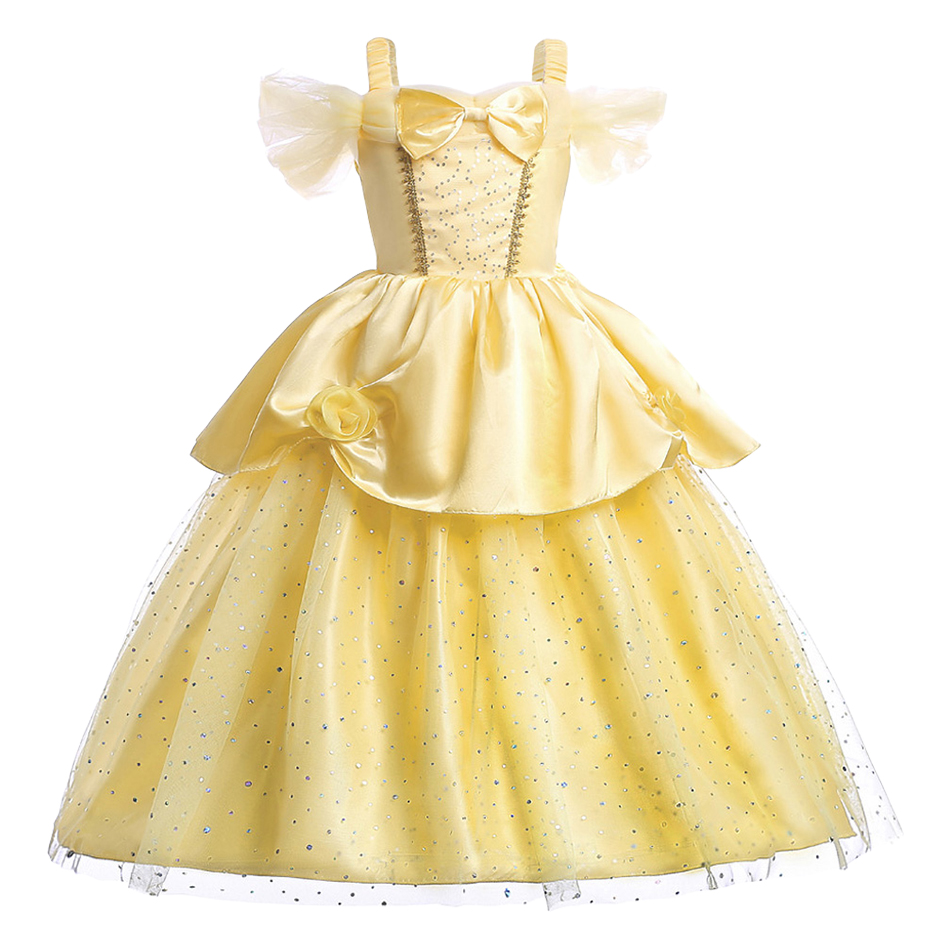 Детское карнавальное платье с  – обзор и цена Summer Clothing For Kids Girls