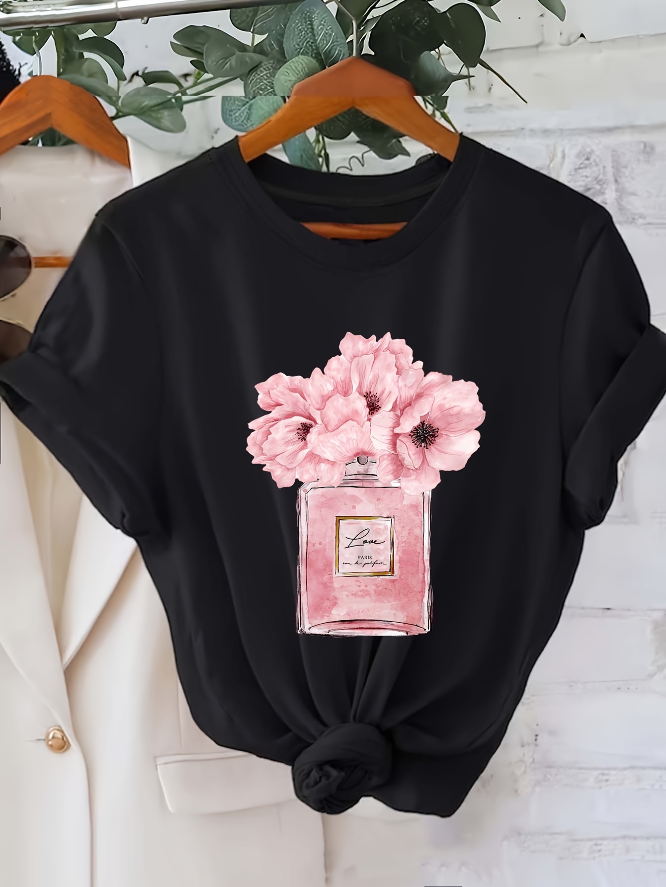 Женская футболка с цветочным п – обзор и цена Summer Clothing In Paris
