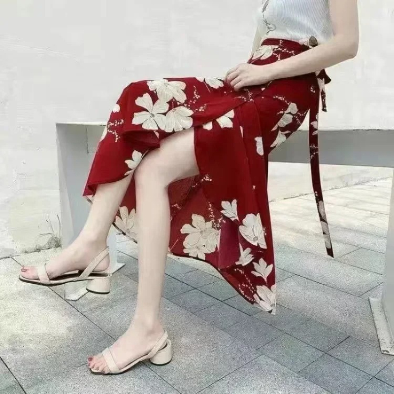 Женская шифоновая юбка с цвето – обзор и цена Sarong Pareo Wrap