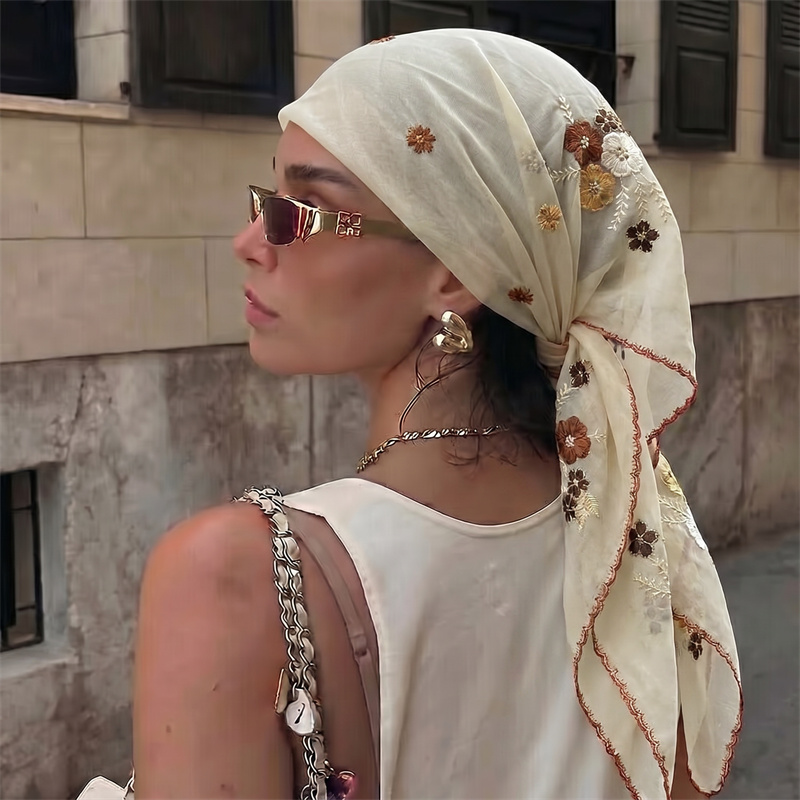 Роскошная прозрачная сетчатая  – обзор и цена Summer Clothing Hijab
