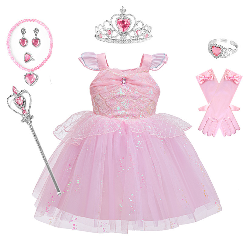 Платье-туту для девочек в стил – обзор и цена Summer Clothing For Kids Girls