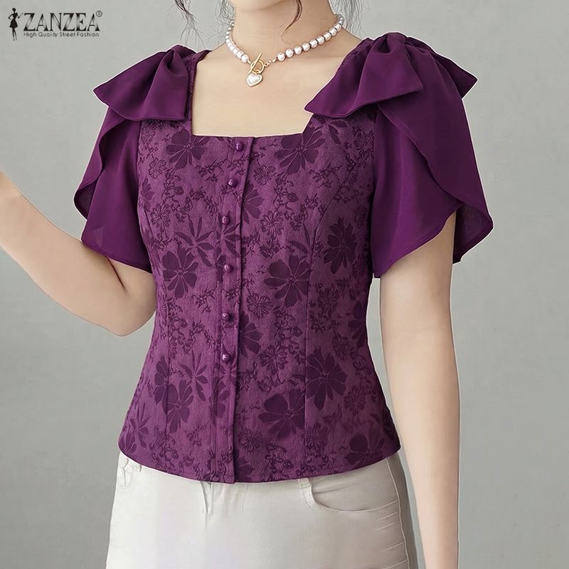 Женские элегантные блузки ZANZ – обзор и цена Summer De Clothing