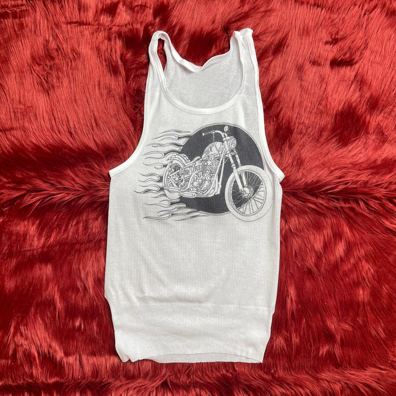 Топ-майка в рубчик с винтажным – обзор и цена Summer Grunge Clothing