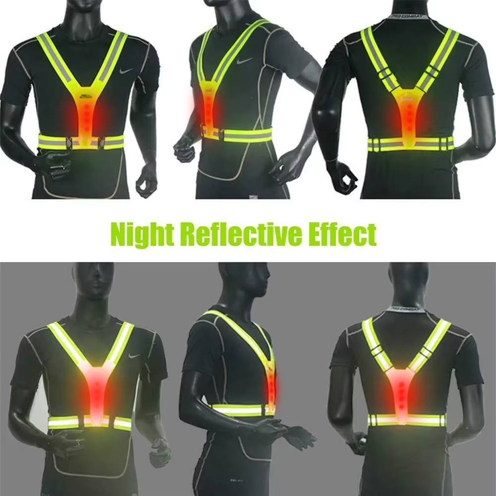Светодиодный жилет для бега, с – обзор и цена Summer Nights Clothing