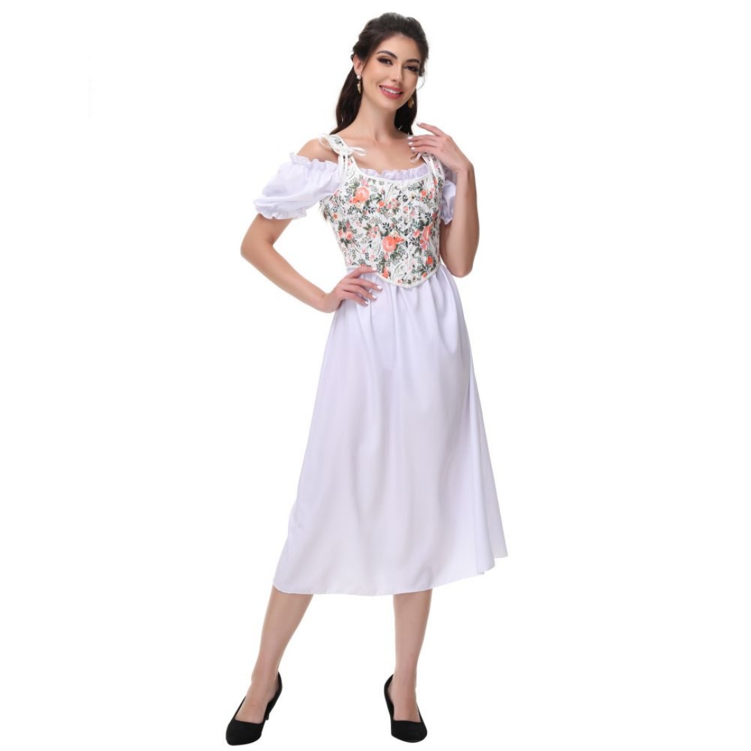 Летнее белое хлопковое однотон – обзор и цена Summer Victorian Clothing