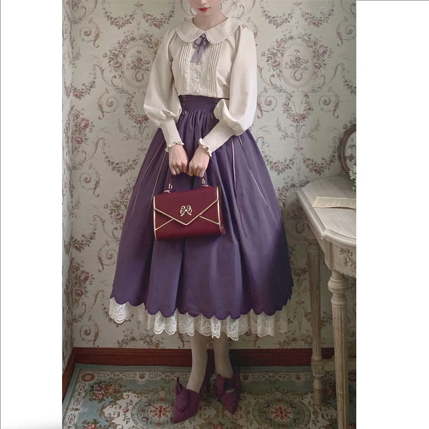 Платье с вышивкой NONSAR Lolit – обзор и цена Summer Victorian Clothing