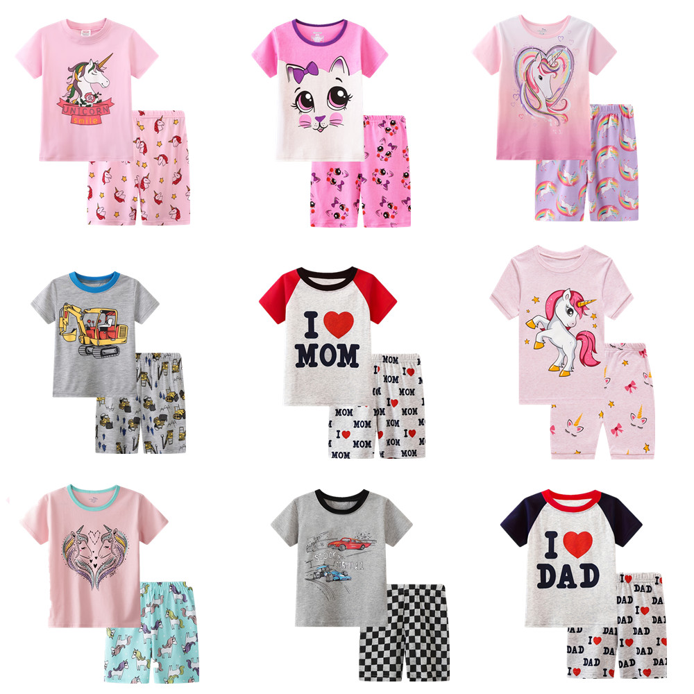 Хлопковые пижамы для маленьких – обзор и цена Summer Clothing Toddler