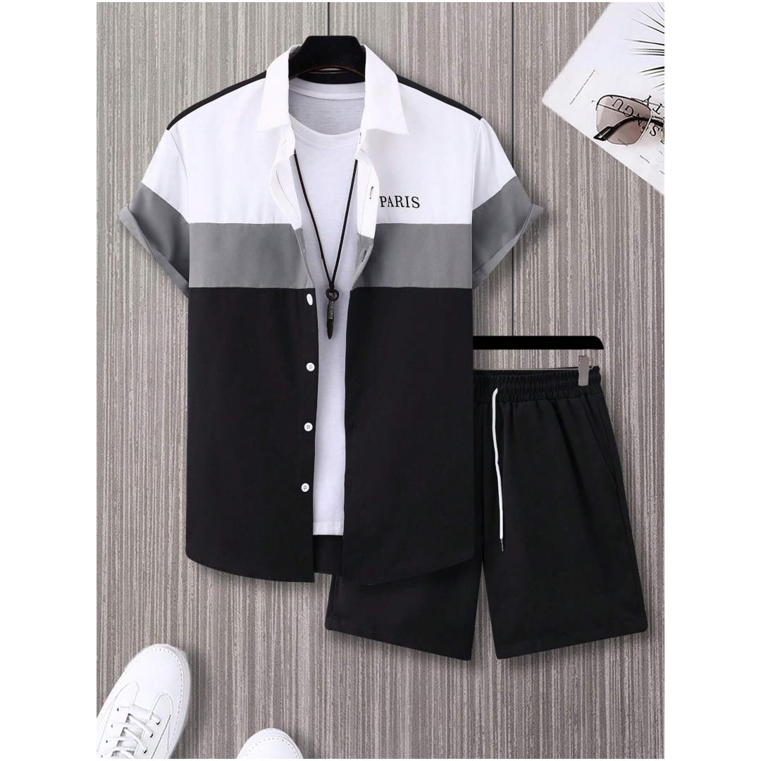 Мужской модный костюм сине-бел – обзор и цена Summer Clothing Trends