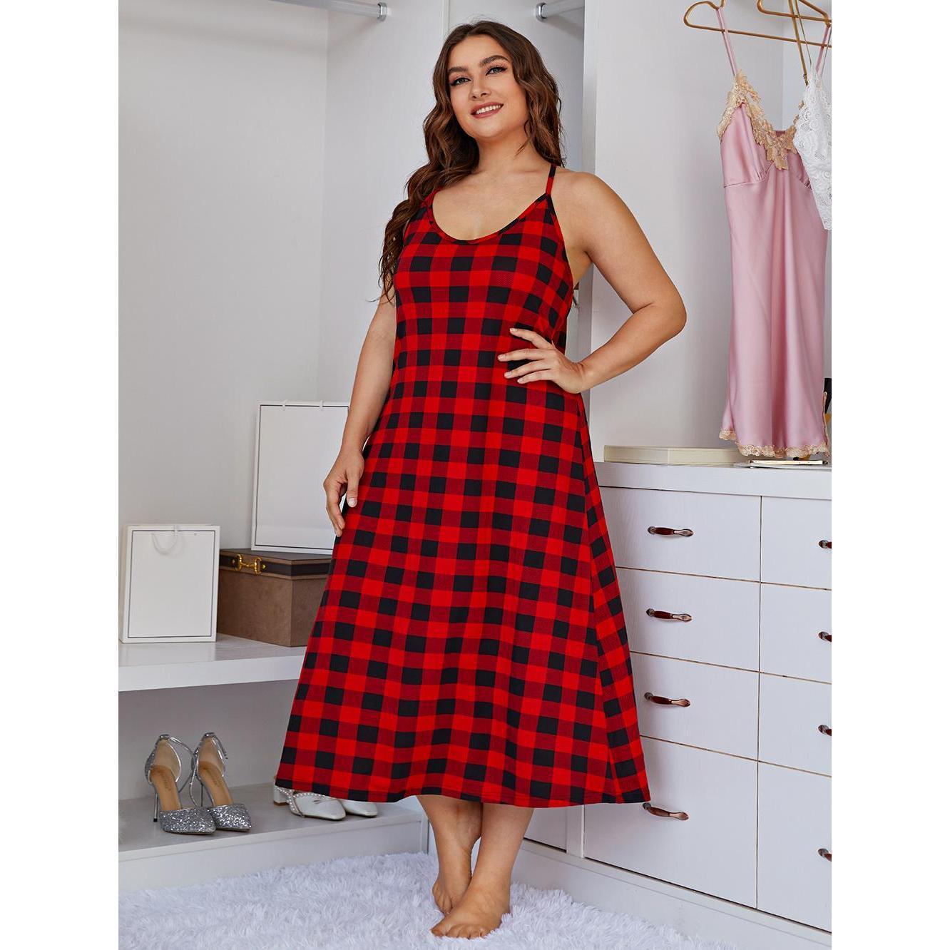 Платье для сна больших размеро – обзор и цена Summer Clothing Plus Size