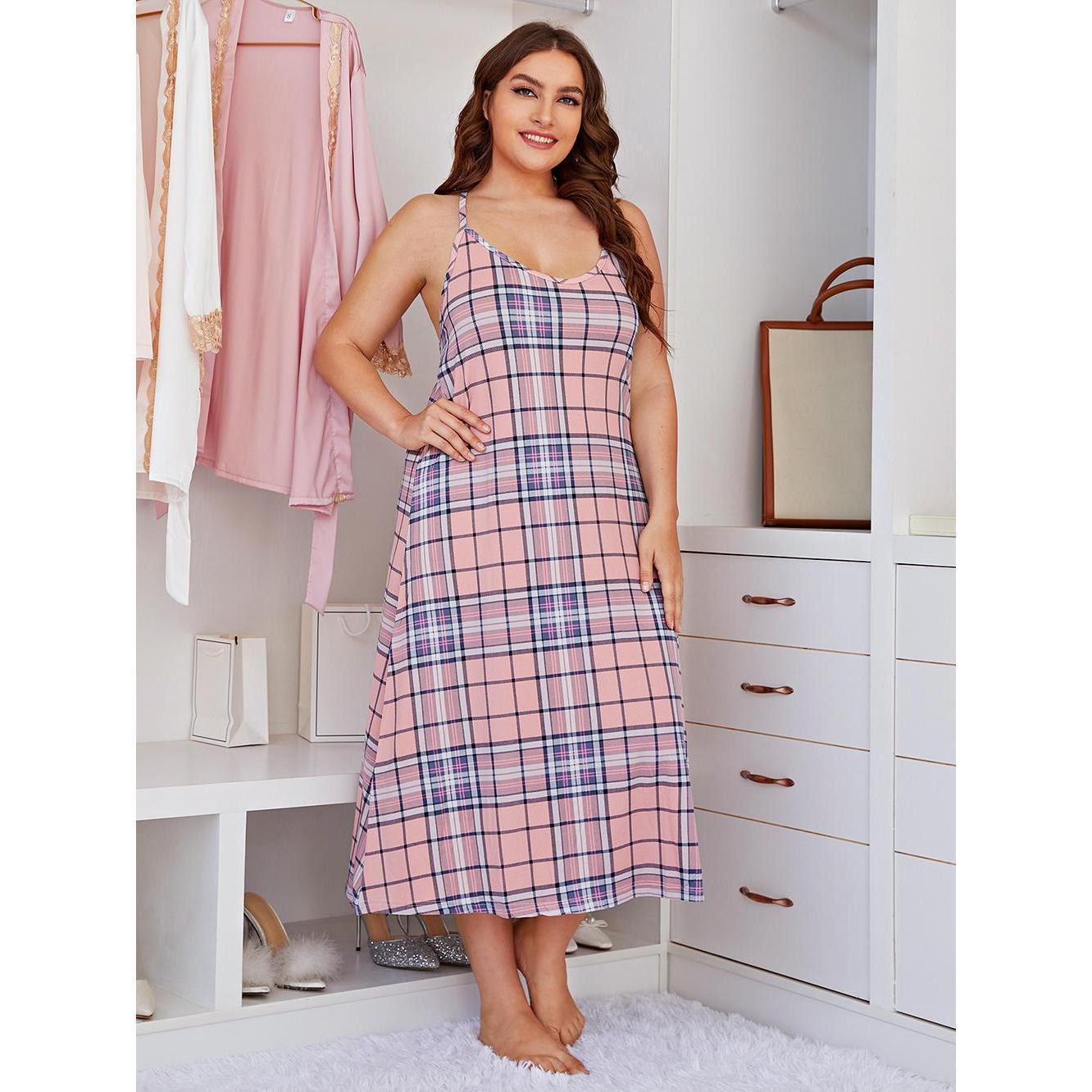 Платье для сна больших размеро – обзор и цена Summer Clothing Plus Size