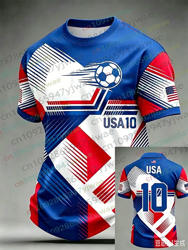 Футбольная футболка 2026 года  – обзор и цена Summer Clothing For Teens